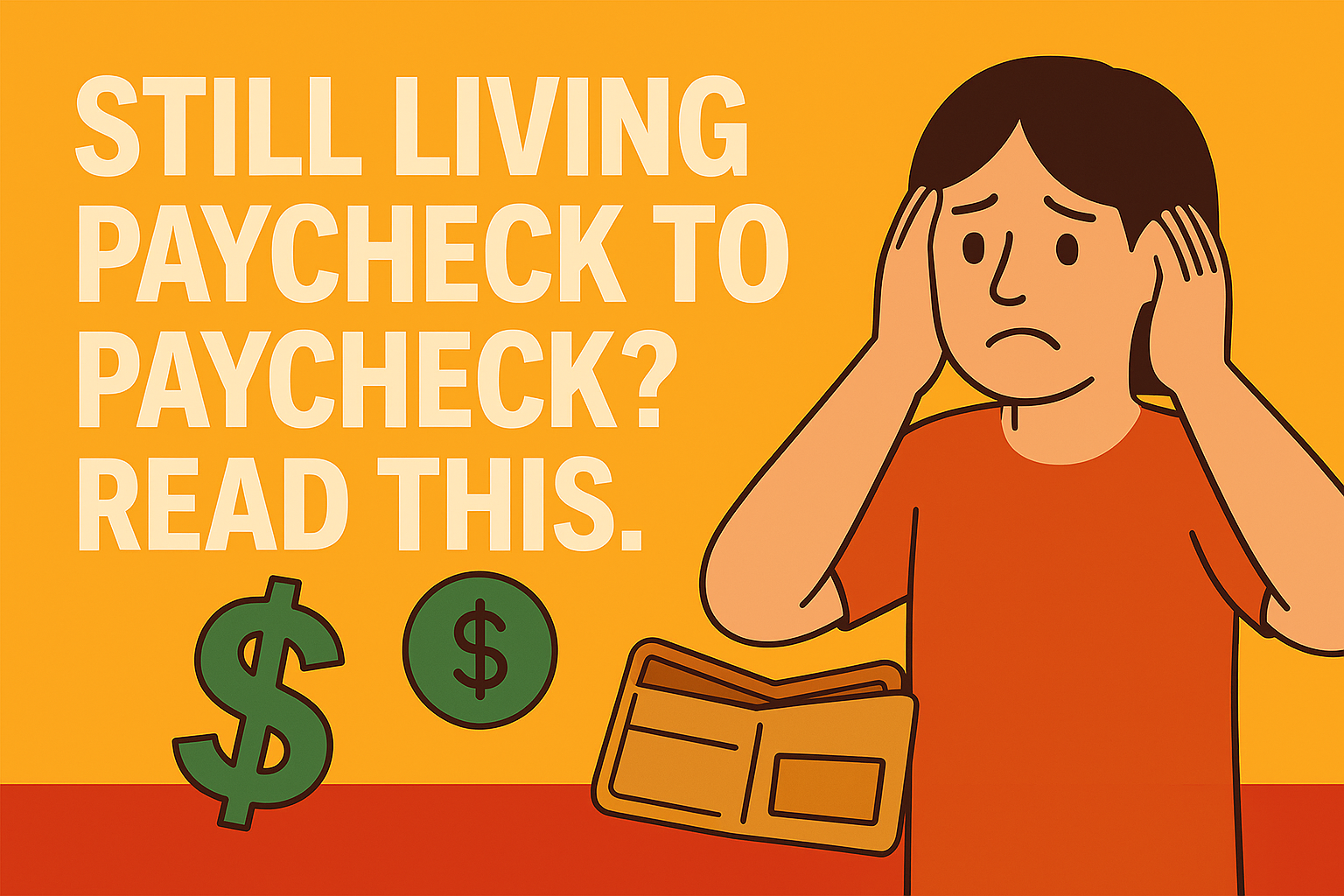 still living paycheck to paycheck